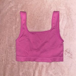 Pink Tank/Bralette